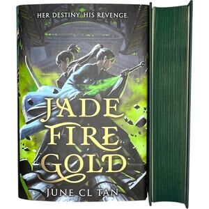 OwlCrate Jade Fire Gold by June CL Tan - October 2021 Signed Exclusive Limited